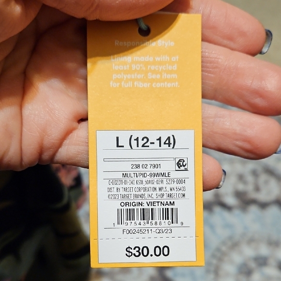 NWT Kona Sol Tropical Floral Women's Swim Top - Picture 5 of 10